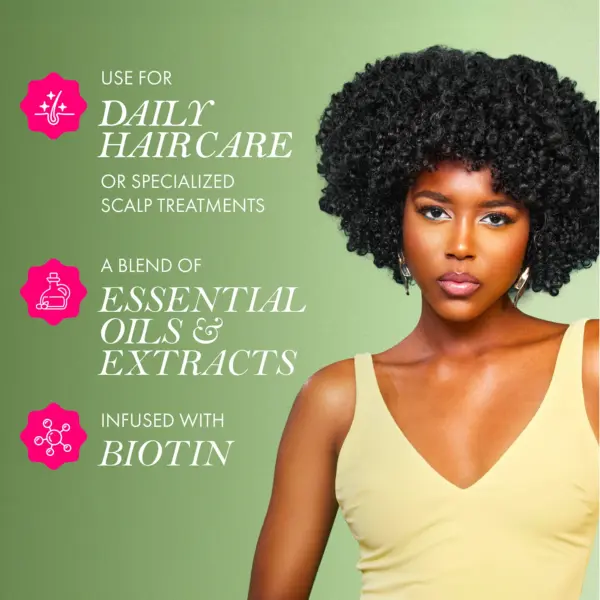 Rosemary Mint Scalp & Hair Strengthening Oil - Image 3